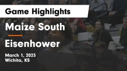 Maize South  vs Eisenhower  Game Highlights - March 1, 2023