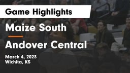 Maize South  vs Andover Central  Game Highlights - March 4, 2023