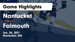 Nantucket  vs Falmouth  Game Highlights - Jan. 30, 2021