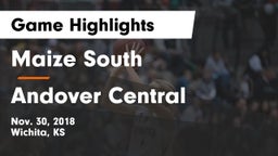 Maize South  vs Andover Central  Game Highlights - Nov. 30, 2018