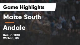 Maize South  vs Andale  Game Highlights - Dec. 7, 2018