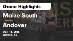 Maize South  vs Andover  Game Highlights - Dec. 11, 2018