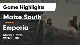 Maize South  vs Emporia  Game Highlights - March 3, 2023