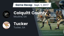 Recap: Colquitt County  vs. Tucker  2017