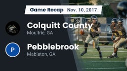 Recap: Colquitt County  vs. Pebblebrook  2017