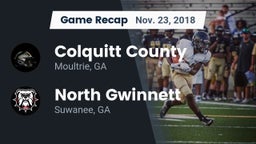 Recap: Colquitt County  vs. North Gwinnett  2018