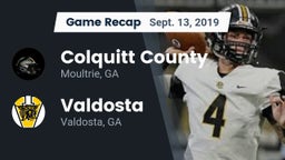 Recap: Colquitt County  vs. Valdosta  2019