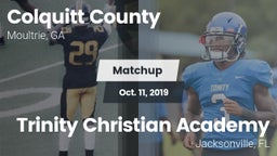 Matchup: Colquitt County vs. Trinity Christian Academy 2019