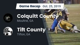 Recap: Colquitt County  vs. Tift County  2019