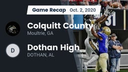 Recap: Colquitt County  vs. Dothan High 2020