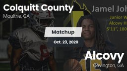 Matchup: Colquitt County vs. Alcovy  2020