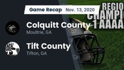 Recap: Colquitt County  vs. Tift County  2020
