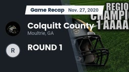 Recap: Colquitt County  vs. ROUND 1 2020