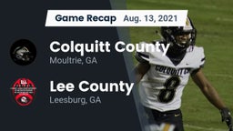 Recap: Colquitt County  vs. Lee County  2021