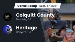 Recap: Colquitt County  vs. Heritage  2021