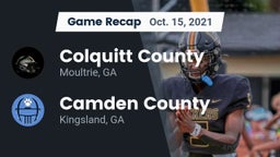 Recap: Colquitt County  vs. Camden County  2021