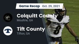 Recap: Colquitt County  vs. Tift County  2021