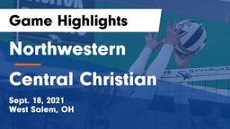 Northwestern  vs Central Christian  Game Highlights - Sept. 18, 2021
