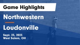 Northwestern  vs Loudonville Game Highlights - Sept. 23, 2023