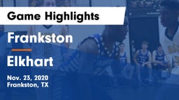 Frankston  vs Elkhart  Game Highlights - Nov. 23, 2020