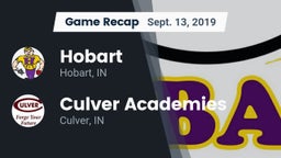 Recap: Hobart  vs. Culver Academies 2019