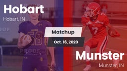 Matchup: Hobart  vs. Munster  2020