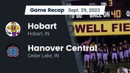 Recap: Hobart  vs. Hanover Central  2023