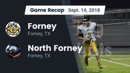 Recap: Forney  vs. North Forney  2018