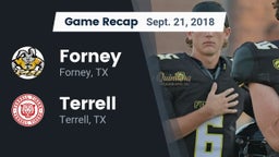 Recap: Forney  vs. Terrell  2018