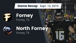 Recap: Forney  vs. North Forney  2019