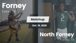 Matchup: Forney  vs. North Forney  2020