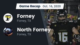 Recap: Forney  vs. North Forney  2020