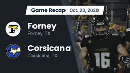 Recap: Forney  vs. Corsicana  2020