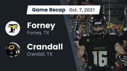 Recap: Forney  vs. Crandall  2021