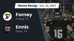 Recap: Forney  vs. Ennis  2021