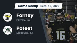 Recap: Forney  vs. Poteet  2022