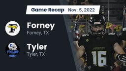Recap: Forney  vs. Tyler  2022