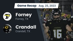 Recap: Forney  vs. Crandall  2023