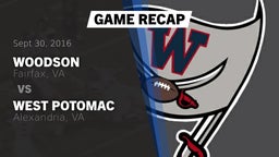 Recap: Woodson  vs. West Potomac  2016