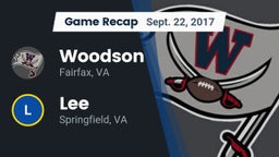 Recap: Woodson  vs. Lee  2017