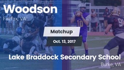 Matchup: Woodson  vs. Lake Braddock Secondary School 2017