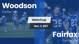 Matchup: Woodson  vs. Fairfax  2017