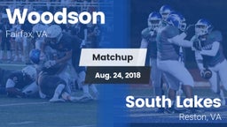 Matchup: Woodson  vs. South Lakes  2018