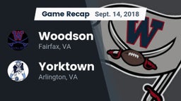 Recap: Woodson  vs. Yorktown  2018
