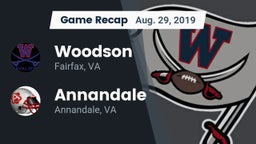 Recap: Woodson  vs. Annandale  2019