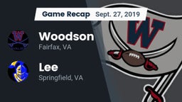 Recap: Woodson  vs. Lee  2019