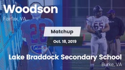 Matchup: Woodson  vs. Lake Braddock Secondary School 2019