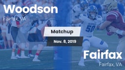 Matchup: Woodson  vs. Fairfax  2019