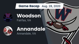 Recap: Woodson  vs. Annandale  2020