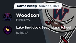 Recap: Woodson  vs. Lake Braddock Secondary School 2021